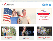 Tablet Screenshot of expertbrand.com
